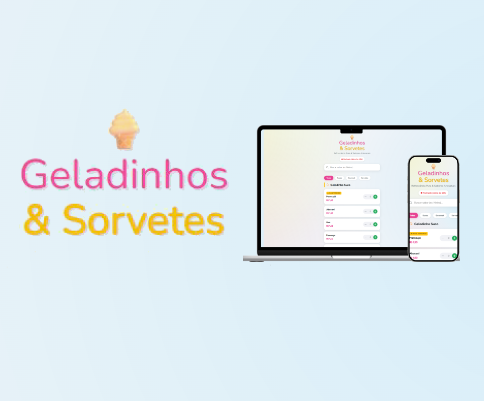 Geladinhos & Sorvetes Gourmet